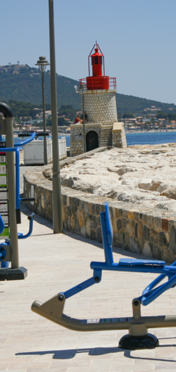 © Aire de fitness - Office de Tourisme de Sanary-sur-Mer