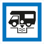© Aire de Camping Car - Image d'illustration
