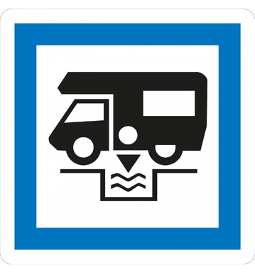 © Aire de Camping Car - Image d'illustration