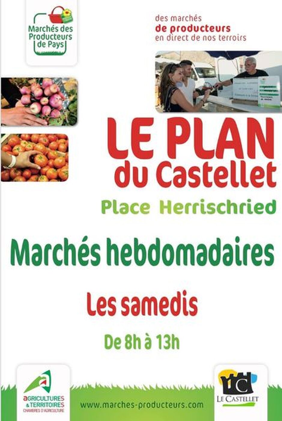 © Marché producteurs - Le Castellet Tourisme