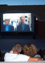 Cinéma en plein air