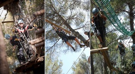 © Parcours adventures - Le Royame des arbres