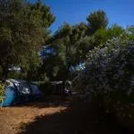 © Emplacement tente - Camping Clos Ste Thérèse