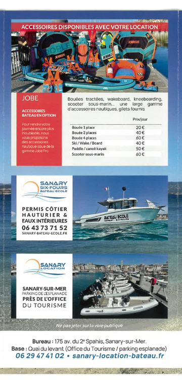 © Sanary Location Bateau - Sanary Location Bateau