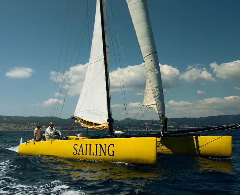 Izenah Sailing - Sortie Sunset Catamaran Maracuja