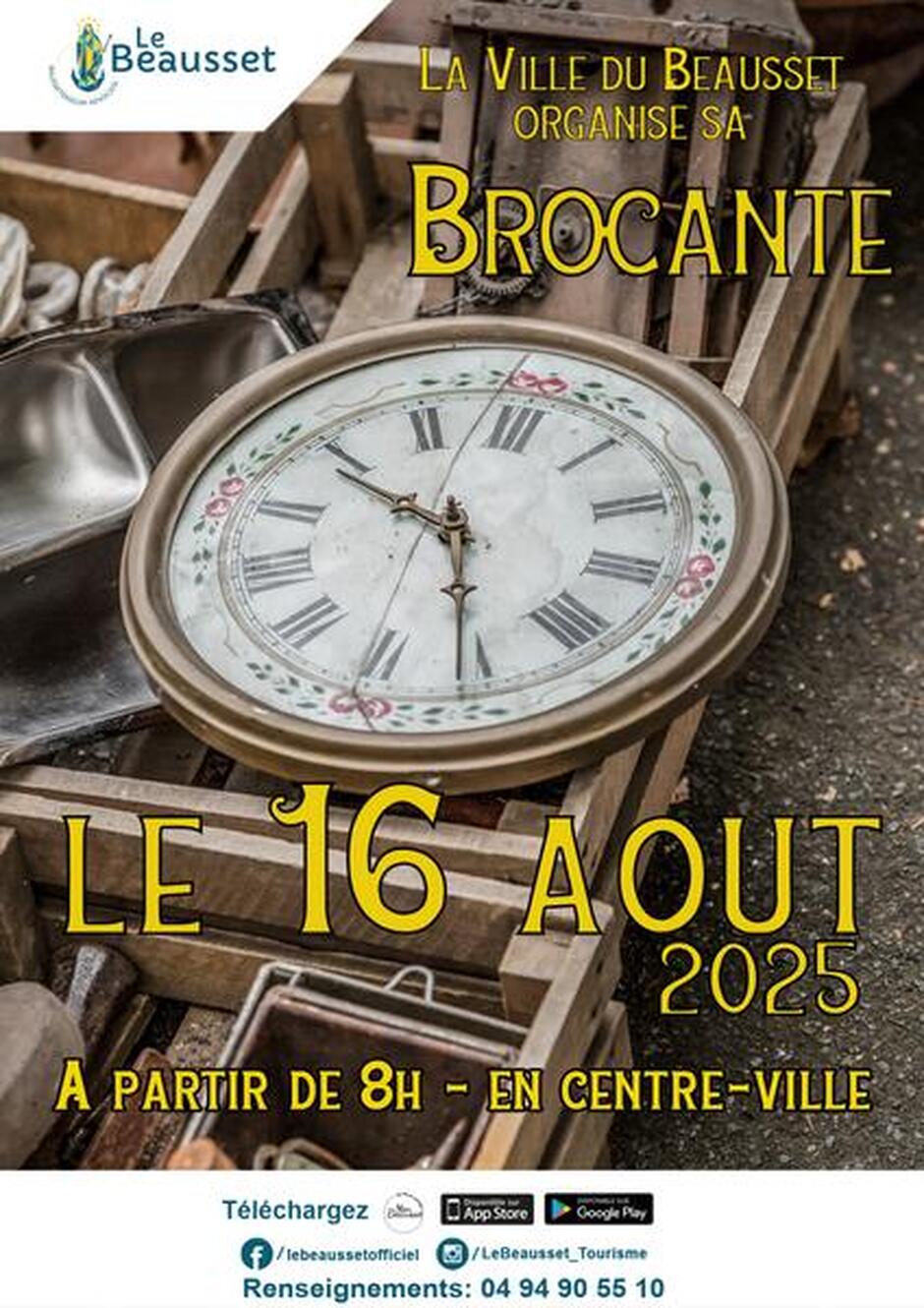 © Brocante du 16 Août_Le Beausset - mairie du Beausset