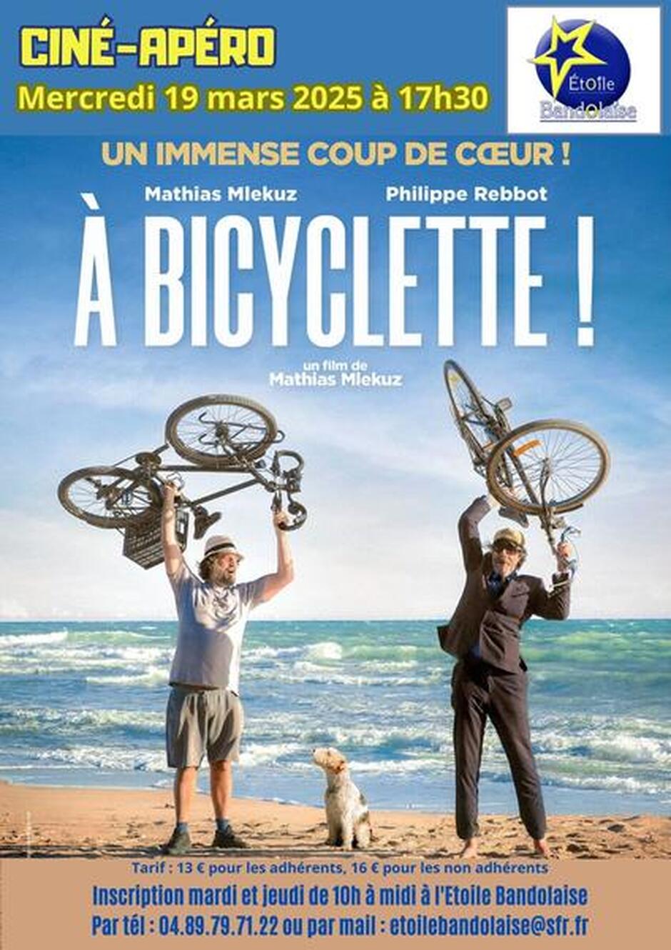 © Ciné-apéro « A bicyclette »_Bandol - Ville de Bandol