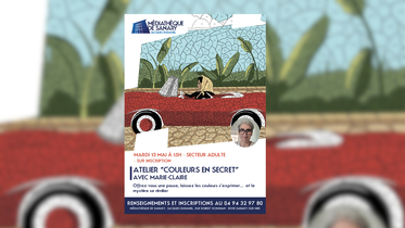 Atelier "Couleurs en secret" avec Marie-Claire