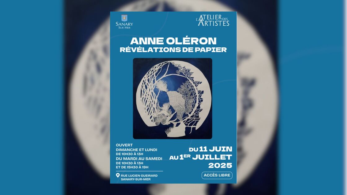 © Exposition : "Révélations de papier" par Anne Oléron_Sanary-sur-Mer - Anne Oléron