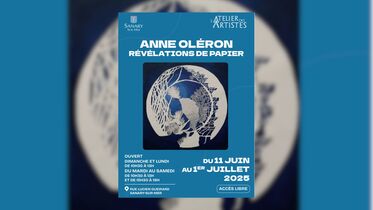 Exposition : "Révélations de papier" par Anne Oléron