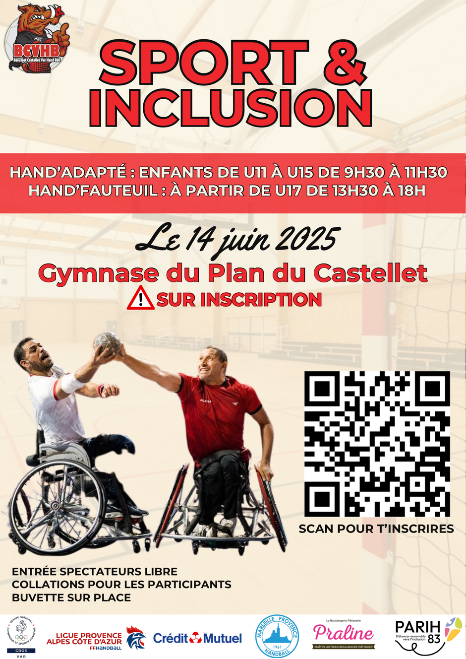 © Sport et inclusion_Le Castellet - Beausset Castellet var Handball