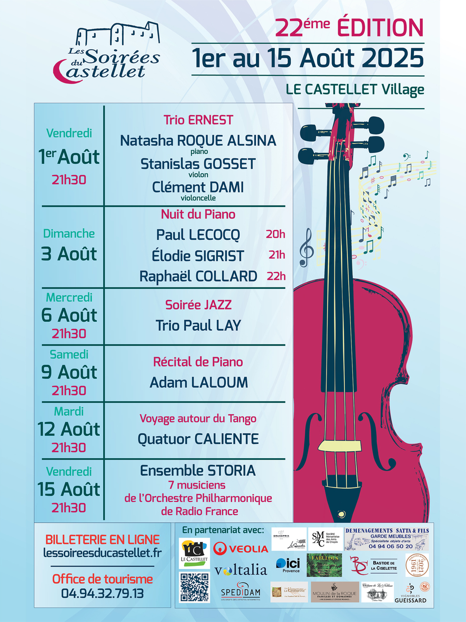 © Les Soirées du Castellet - Les Soirées du Castellet