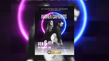 Concert live : Andréa Caparros