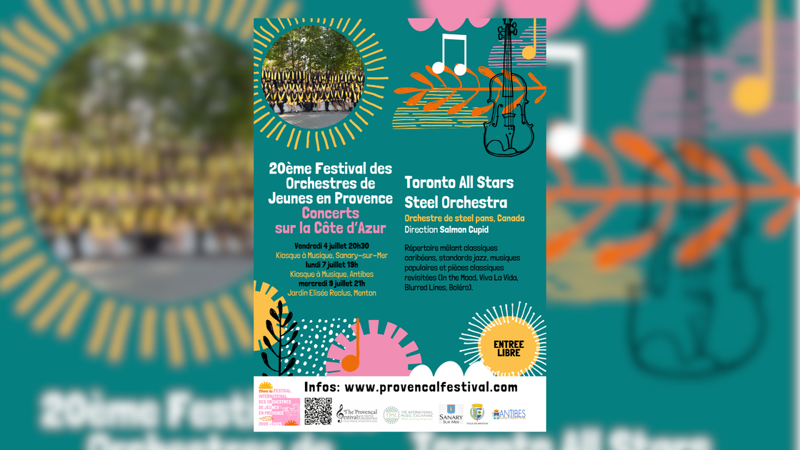 © 20ᵉ édition du Festival International des Orchestres de Jeunes en Provence_Sanary-sur-Mer - Festival international des orchestres de jeunes en Provence