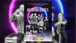 © Concert live : Ad Libitum Brass 5_Sanary-sur-Mer - Casino Vikings