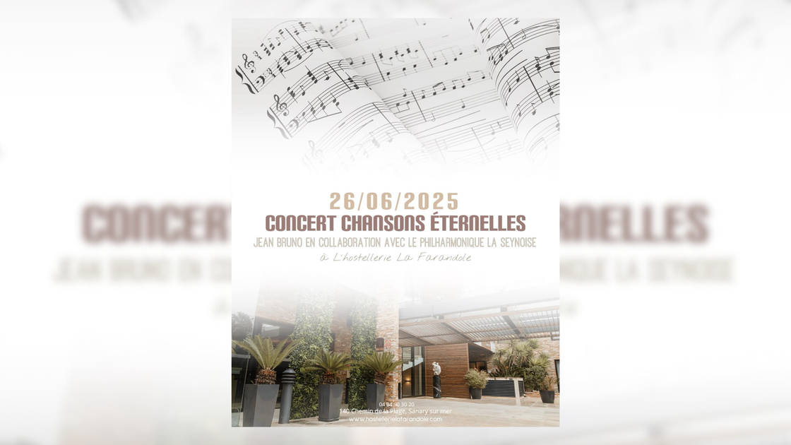 © Concert : Chansons éternelles_Sanary-sur-Mer - Hostellerie La Farandole