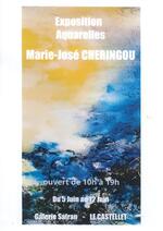 © Exposition aquarelles Marie-José Cheringou_Le Castellet - Marie-José