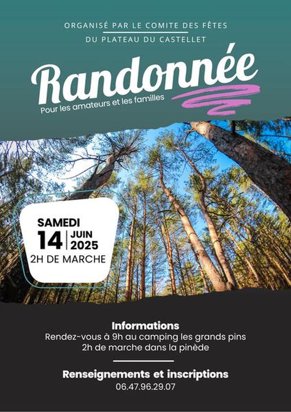 © Randonée_Le Castellet - Comité des fêtes de plateau du Camp