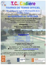 Tournoi de Tennis TC Cadière