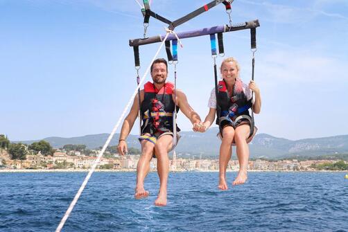 Sanary parachute  - Parachute ascensionnel