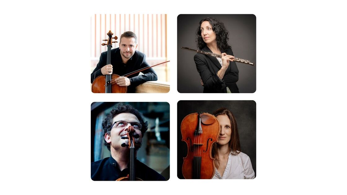 Quatuor cordes et flûte_Sanary-sur-Mer