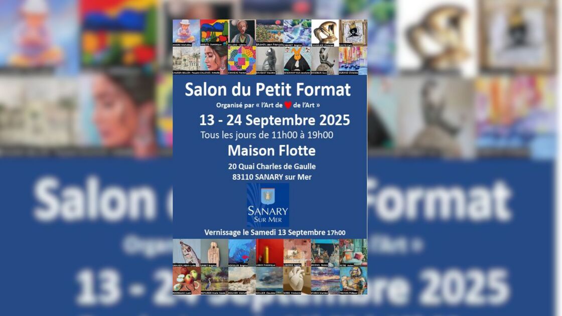 © Salon du Petit Format par "l'Art dans le cœur de l'art"_Sanary-sur-Mer - l'Art dans le cœur de l'art