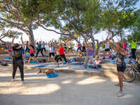© Fitness baton_Saint-Cyr-sur-Mer - ©Office de tourisme de Saint-Cyr-sur-Mer /  Inès da Fonseca