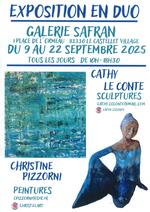 © Exposition en duo_Le Castellet - Galerie Safran