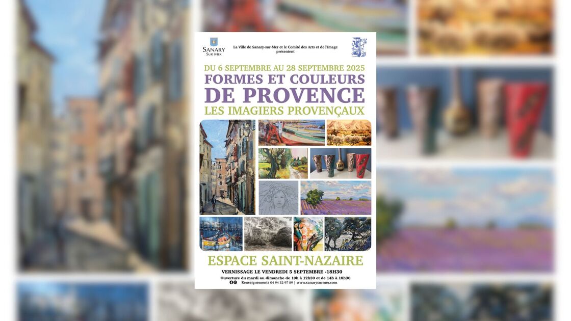 © Exposition | Les imagiers provençaux : Formes et couleurs de Provence_Sanary-sur-Mer - Ville de Sanary-sur-Mer