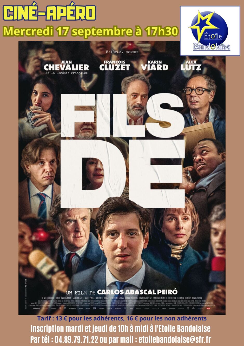 Ciné-apéro "Fils de" de Carlos Abascal Peiro_Bandol