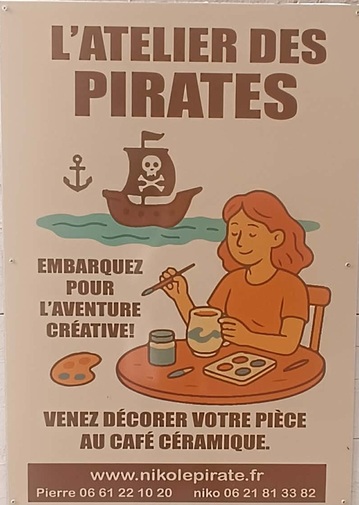 © Café céramique des pirates_Le Castellet - Le Castellet Tourisme