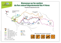 © Les sentiers de l’Écomusée départemental des 4 Frères_Le Beausset - Parc Naturel Départemental des 4 Frères