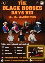 © Festival : The Black Horses Day Country_Bras - black horses