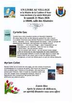 © Soirée Littéraire_La Cadière-d'Azur - Un Livre au Village