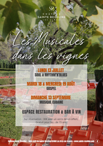 Les Musicales dans les Vignes - Château Saint Pierre - Jazz Manouche_Les Arcs sur Argens