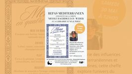 Repas méditerranéen concocté par la cheffe Nicole Baghdiguian - Weber_Sanary-sur-Mer