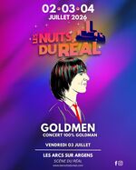 Les Nuits du Réal - Goldmen concert -100% Goldman_Les Arcs sur Argens