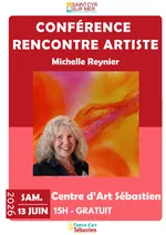 © Conférence rencontre artiste Michelle Reynier - Ville de Saint-Cyr-sur-Mer