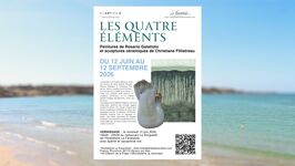 © Exhibition "the four elements"_Sanary-sur-Mer - Hostellerie la Farandole