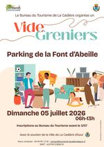 © Vide-greniers du Bureau du Tourisme_La Cadière-d'Azur - Bureau du tourisme de La Cadière