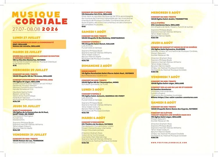 © Festival International Musique Cordiale 2026_Fayence - MC26