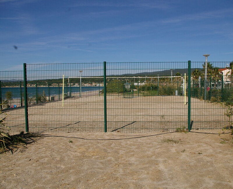 Terrain de beach volley