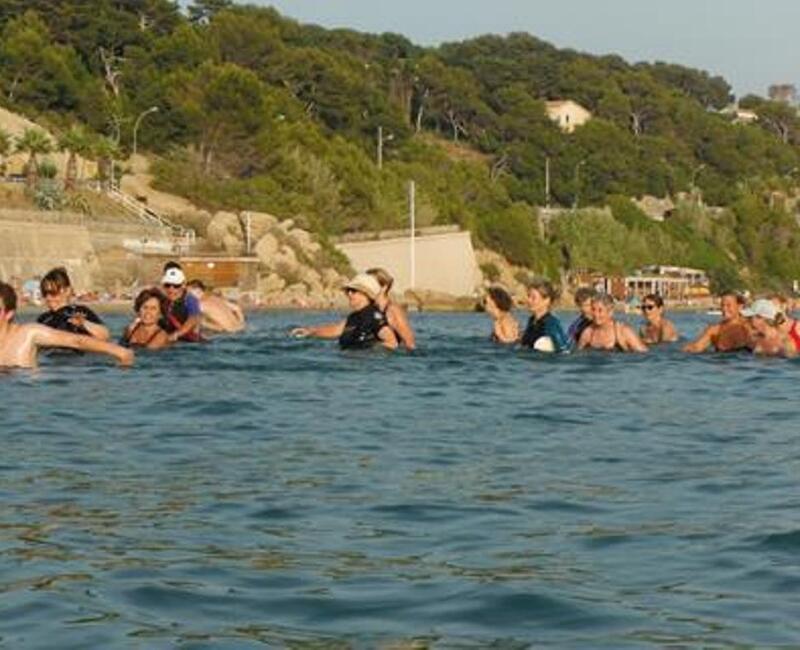 Natation aquagym, coaching