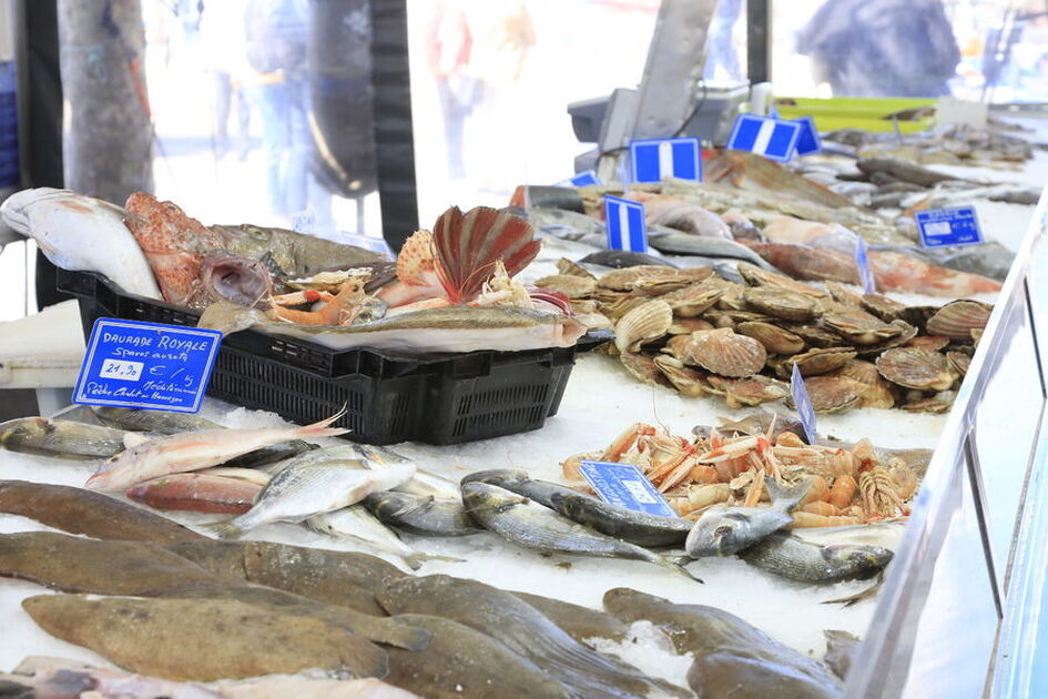 © Marché aux poissons - office de tourisme de Sanary