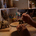 © Atelier d'art santons Pardi - Office de tourisme de Saint-Cyr-sur-Mer / Joan Costeja