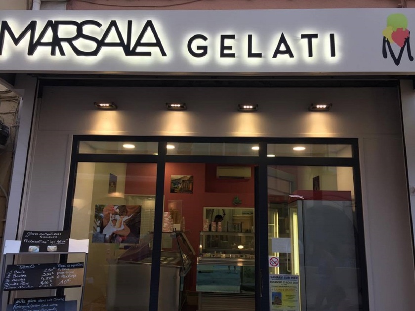 © Glacier Marsala Gelati - Sanary-sur-Mer - Marsala Gelati