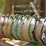 © Le Bracelet Tahitien marque déposée INPI de la créatrice Laurence Loustaneau Les Lecques - PASCAL LOUSTANEAU