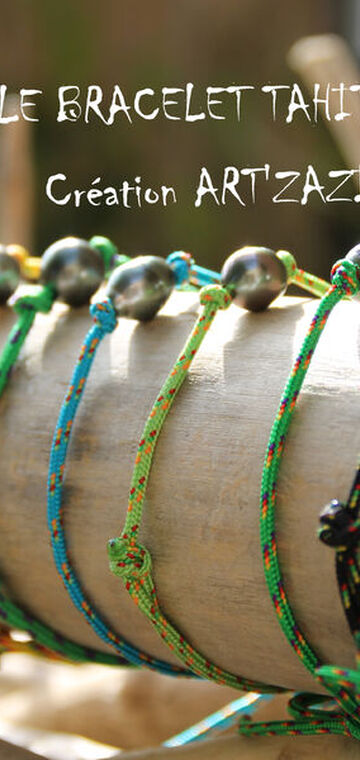 © Le Bracelet Tahitien marque déposée INPI de la créatrice Laurence Loustaneau Les Lecques - PASCAL LOUSTANEAU