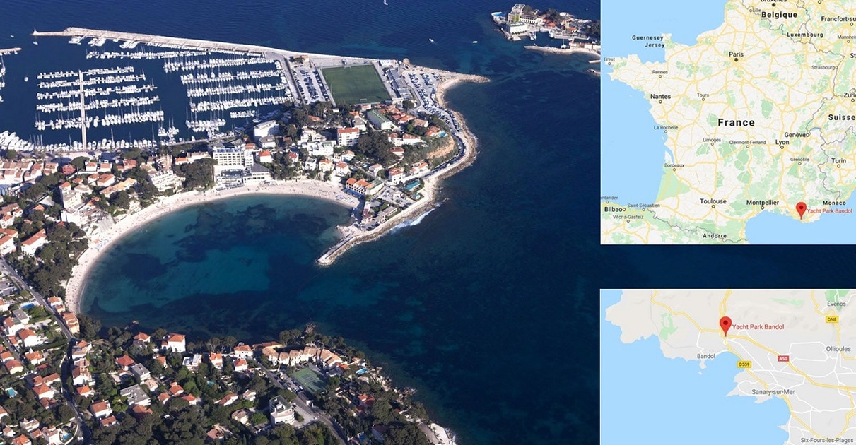 © Plan yacht park Bandol - mbdfrance.com