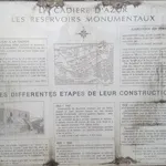 © Plaque des réservoirs d'eau - Sophie Delsanti